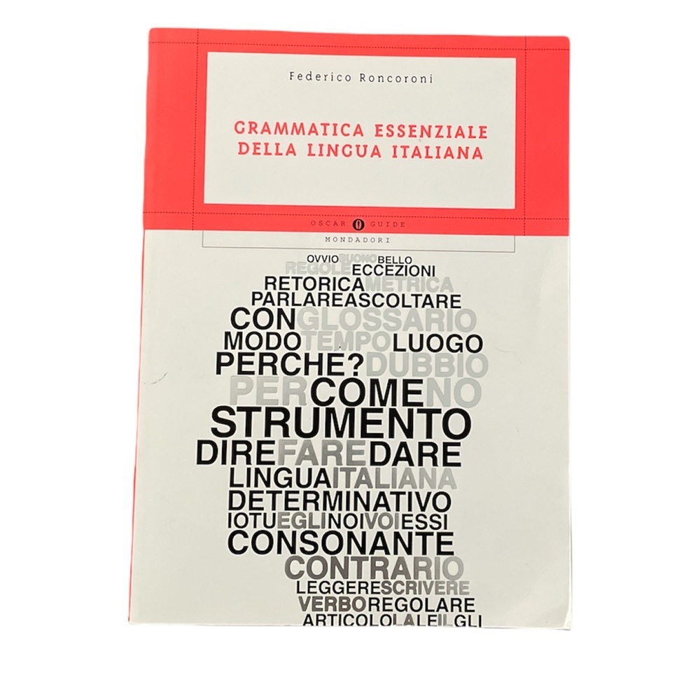 Grammatica Essenziale Della Lingua Italiana (Italian Edition, Book,  New